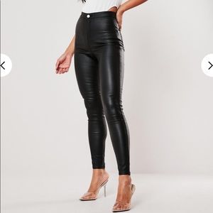 NWT Missguided Faux Leather Pants